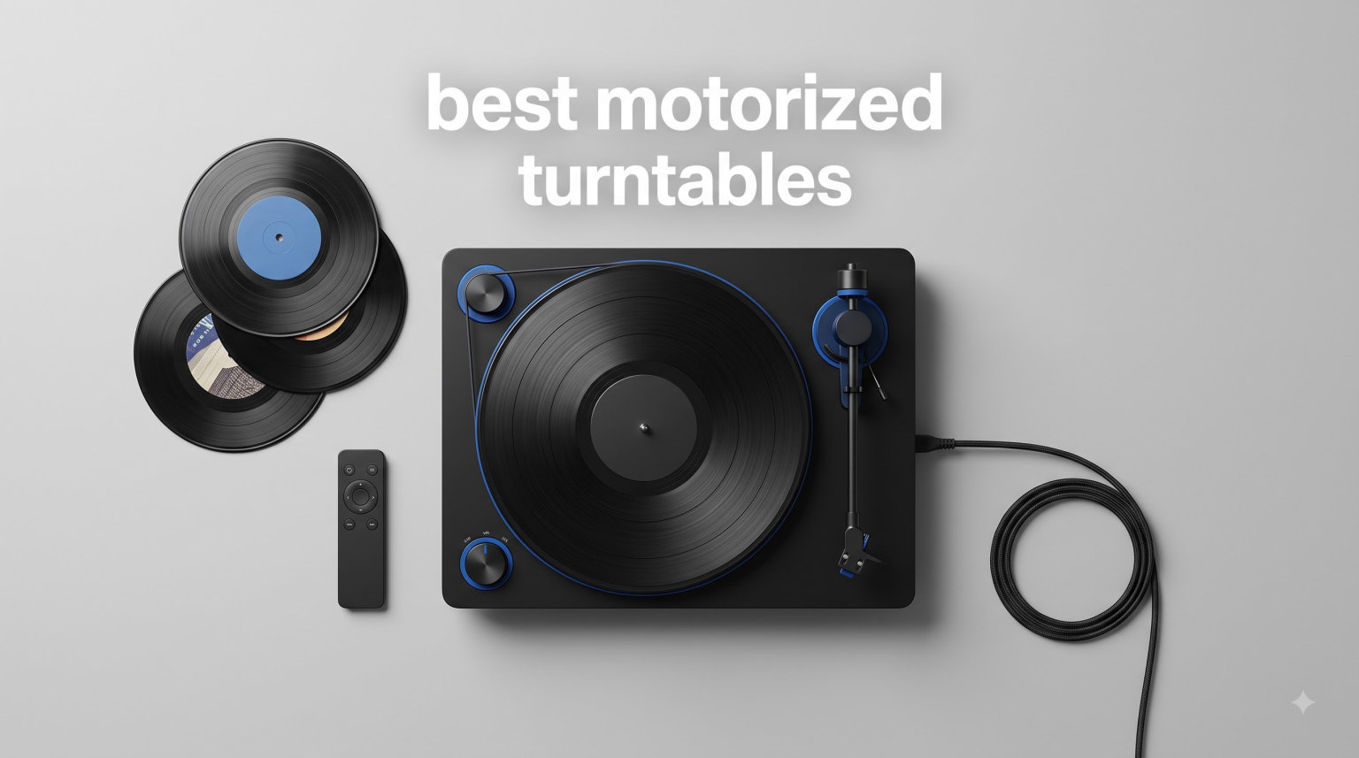 best motorized turntables