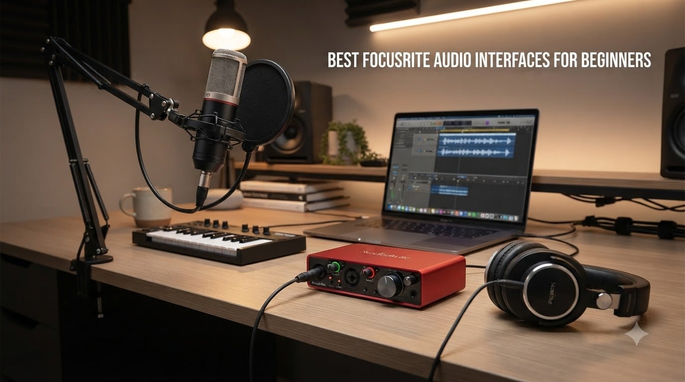 best focusrite audio interfaces for beginners