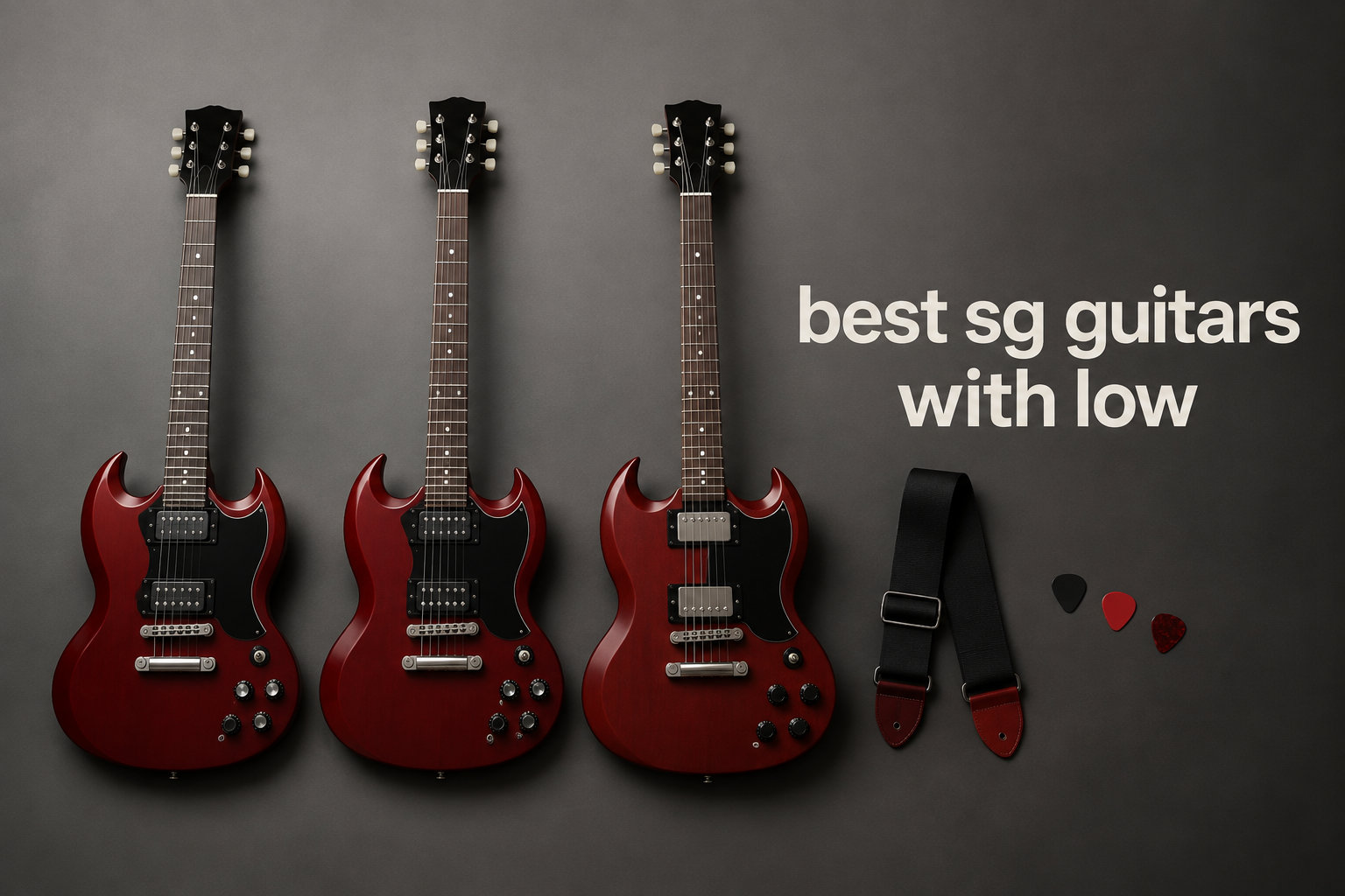 best sg guitars with low