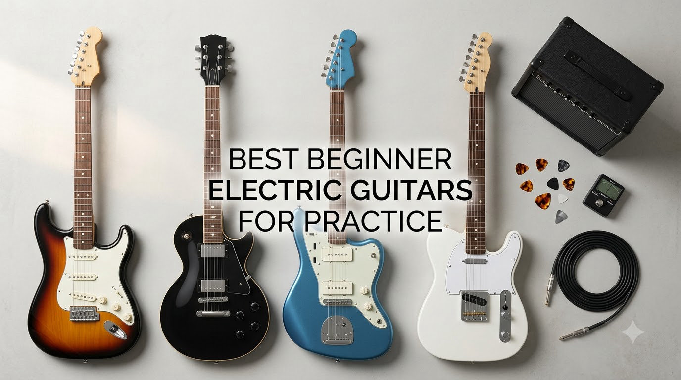 best beginner electric guitars for practice