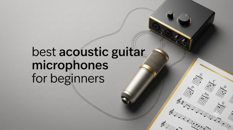 best acoustic guitar microphones for beginners