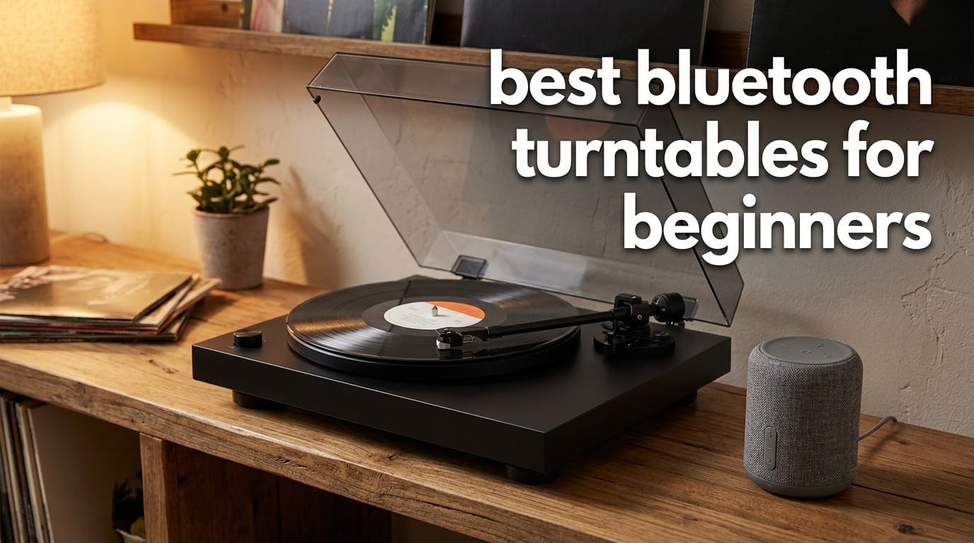 best bluetooth turntables for beginners