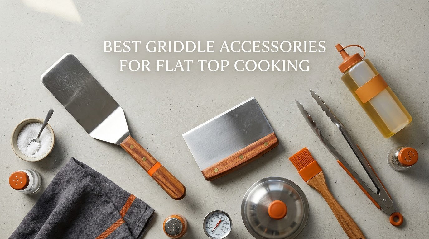 best griddle accessories for flat top cooking