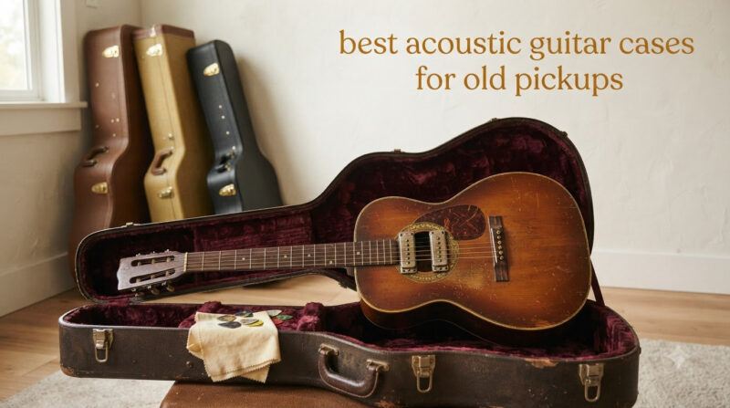 best acoustic guitar cases for old pickups