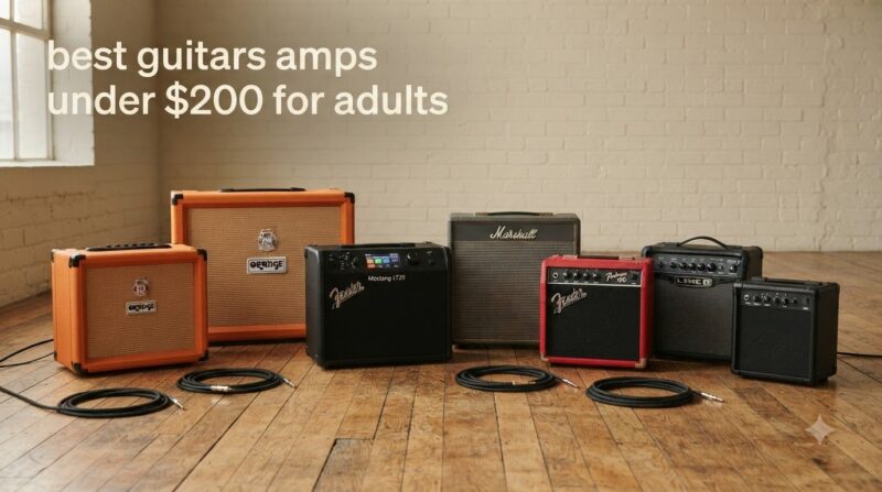 best guitars amps under $200 for adults
