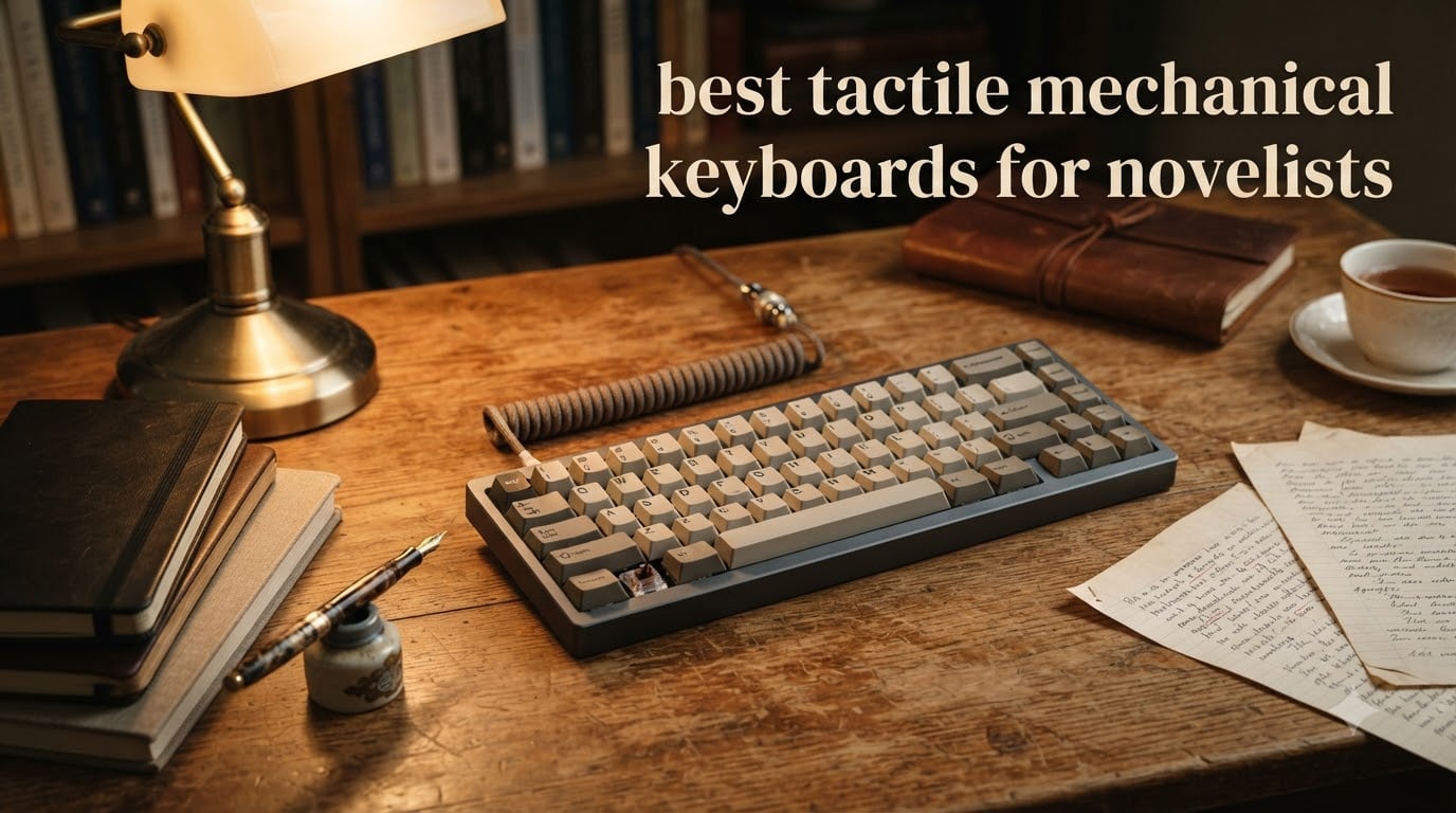 best tactile mechanical keyboards for novelists