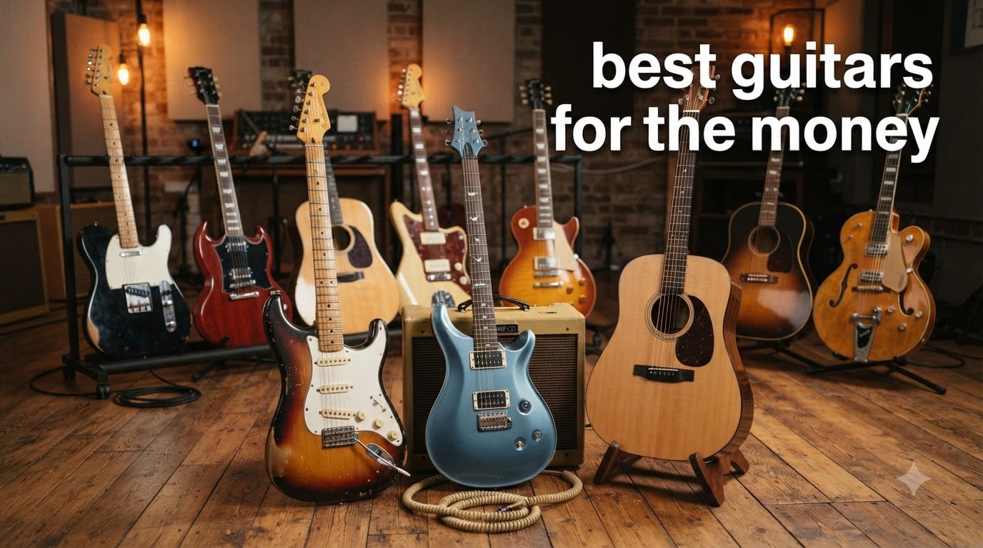 best guitars for the money