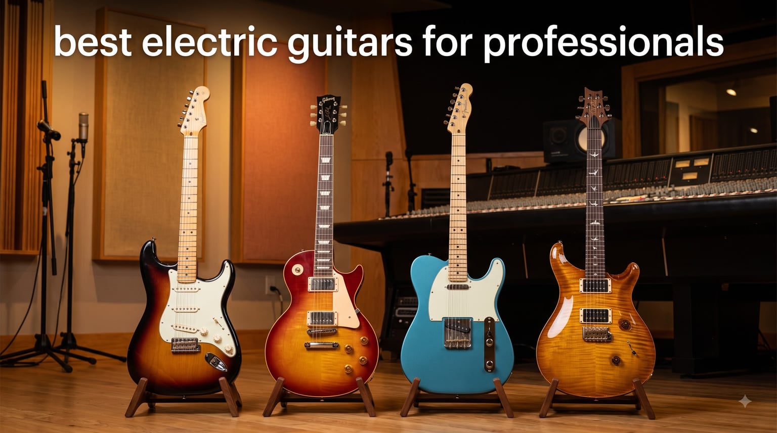 best electric guitars for professionals