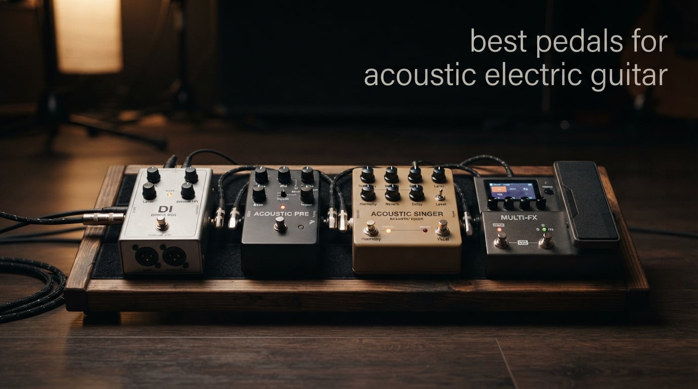 best pedals for acoustic electric guitar