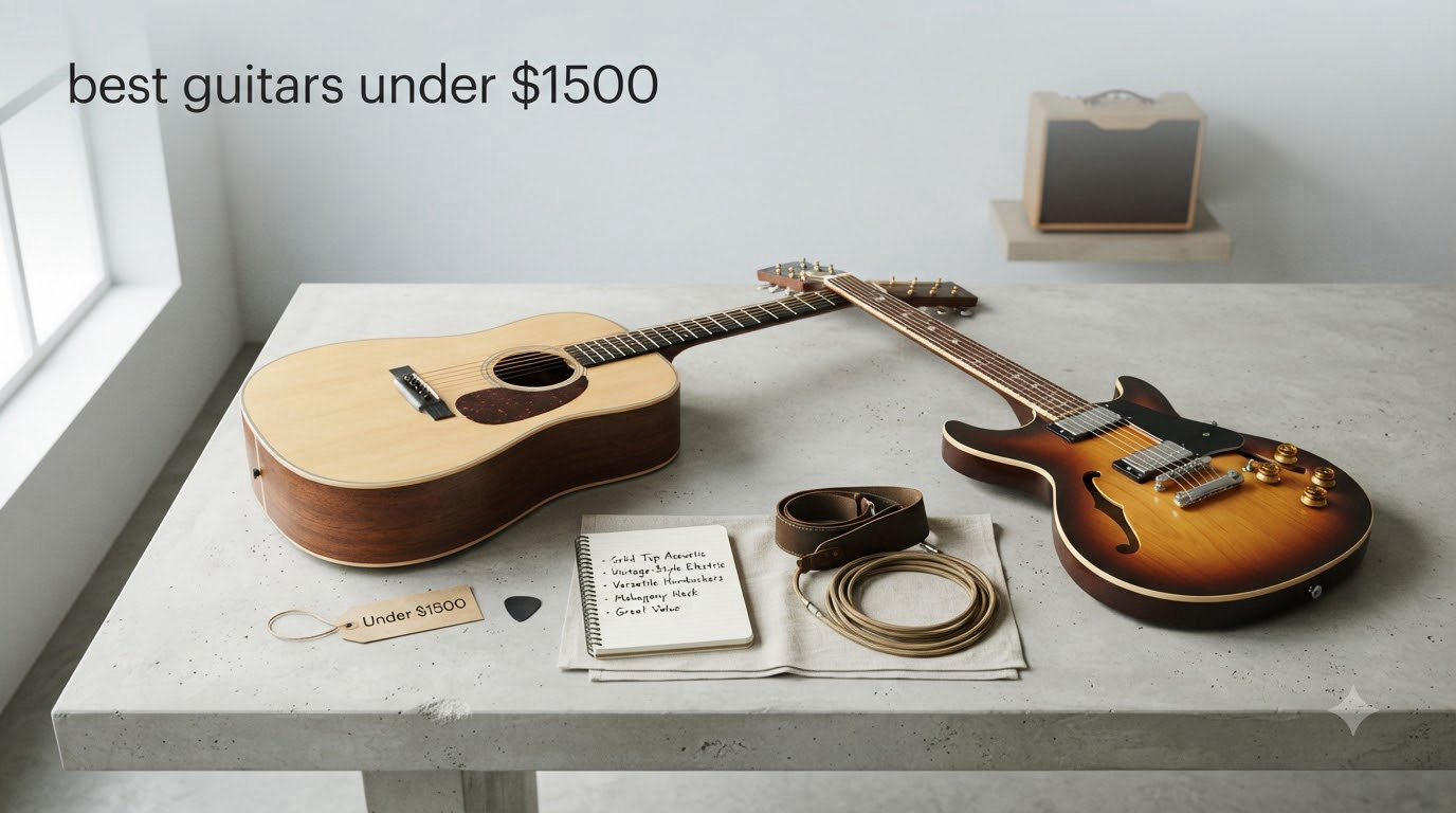 best guitars under $1500