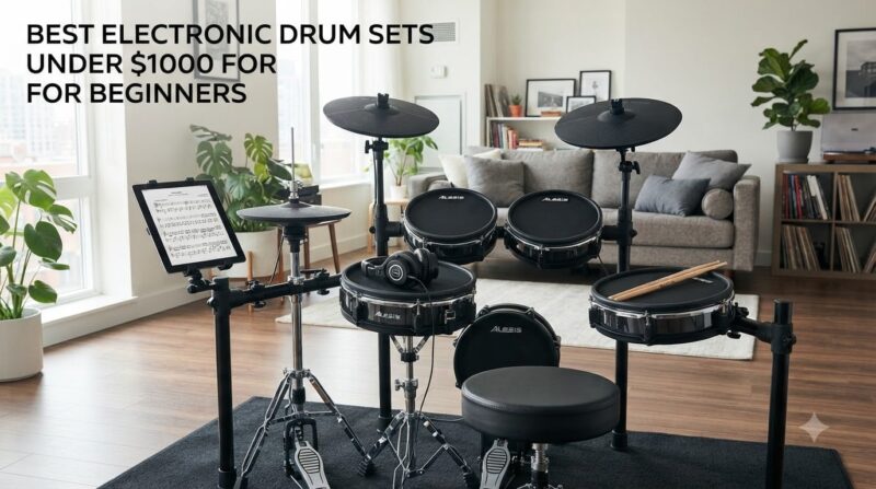 best electronic drum sets under $1000 for beginners