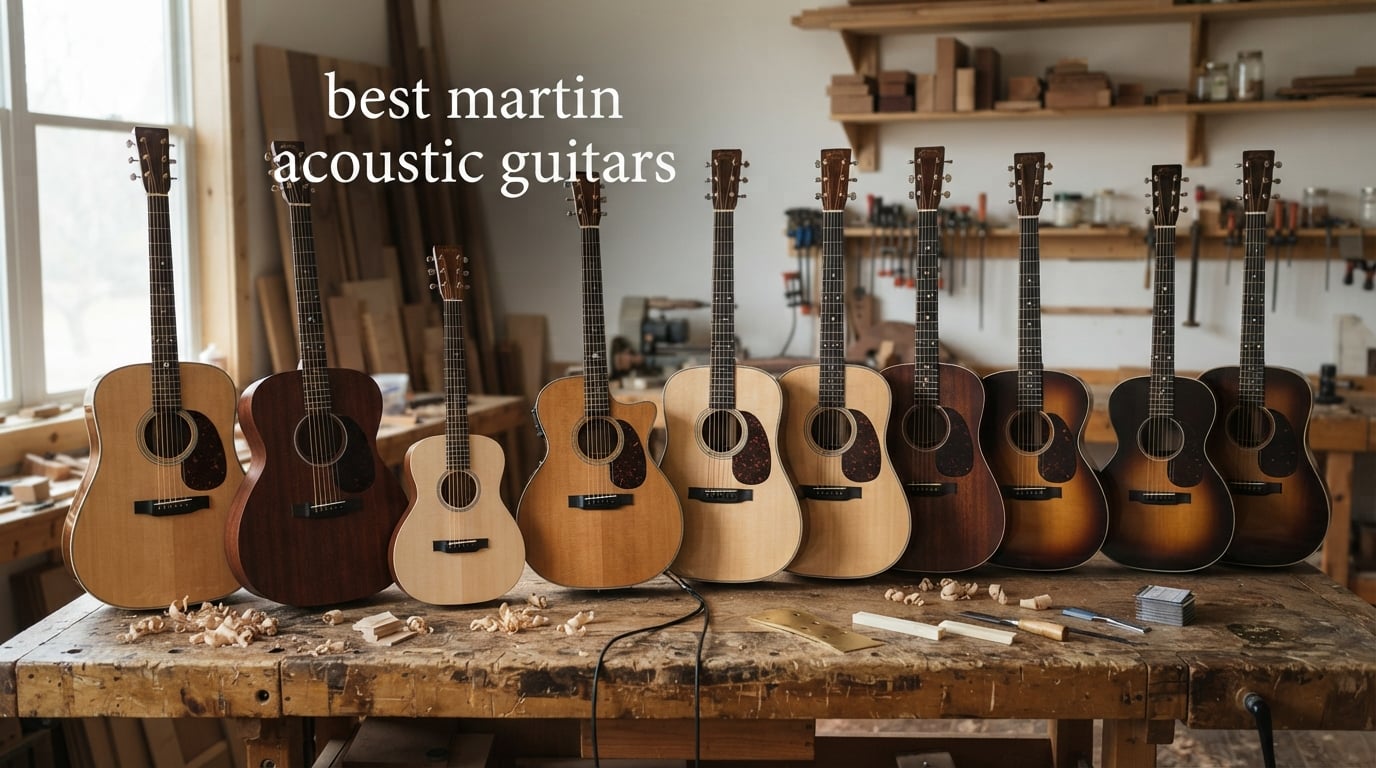 best martin acoustic guitars