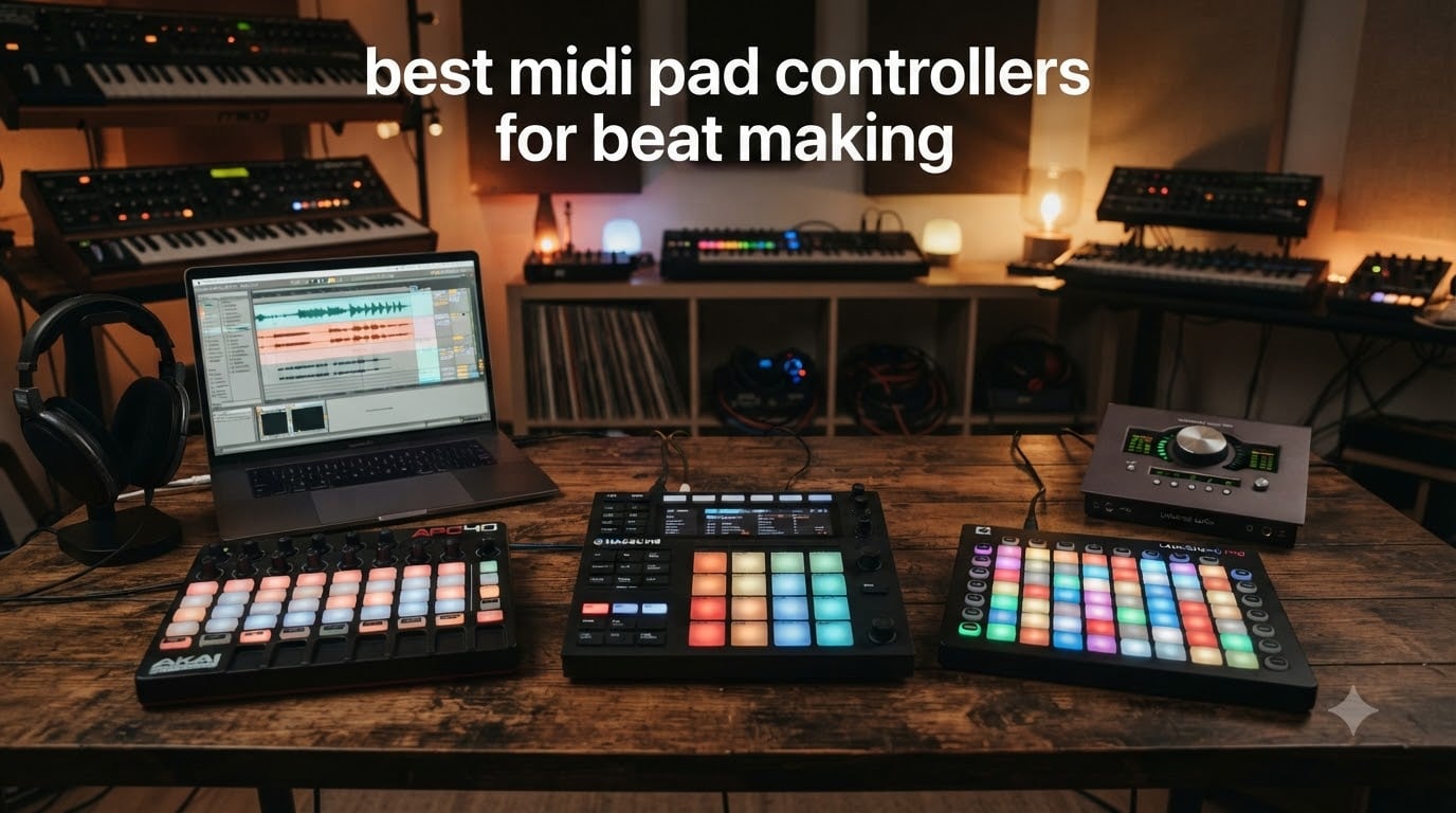 best midi pad controllers for beat making