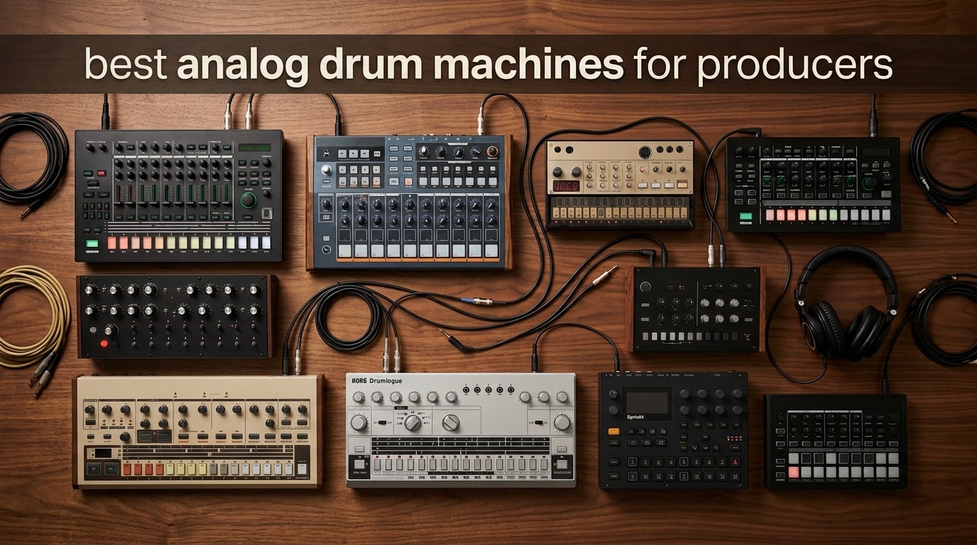 best analog drum machines for producers