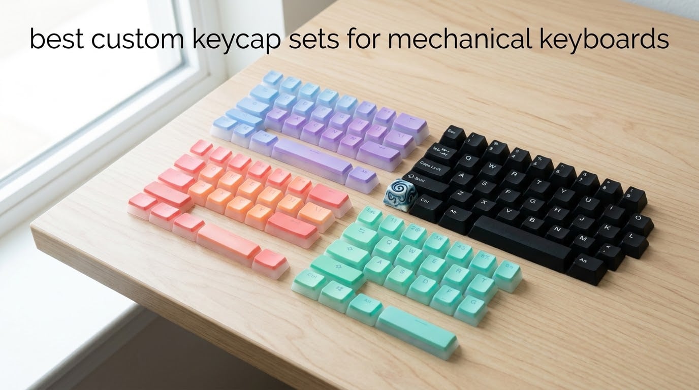 best custom keycap sets for mechanical keyboards