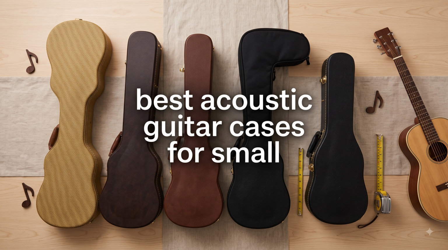best acoustic guitar cases for small