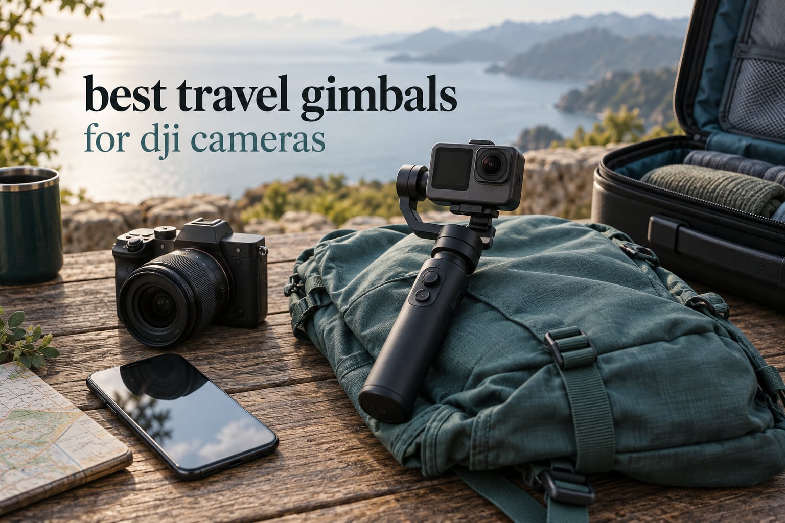 best travel gimbals for dji cameras