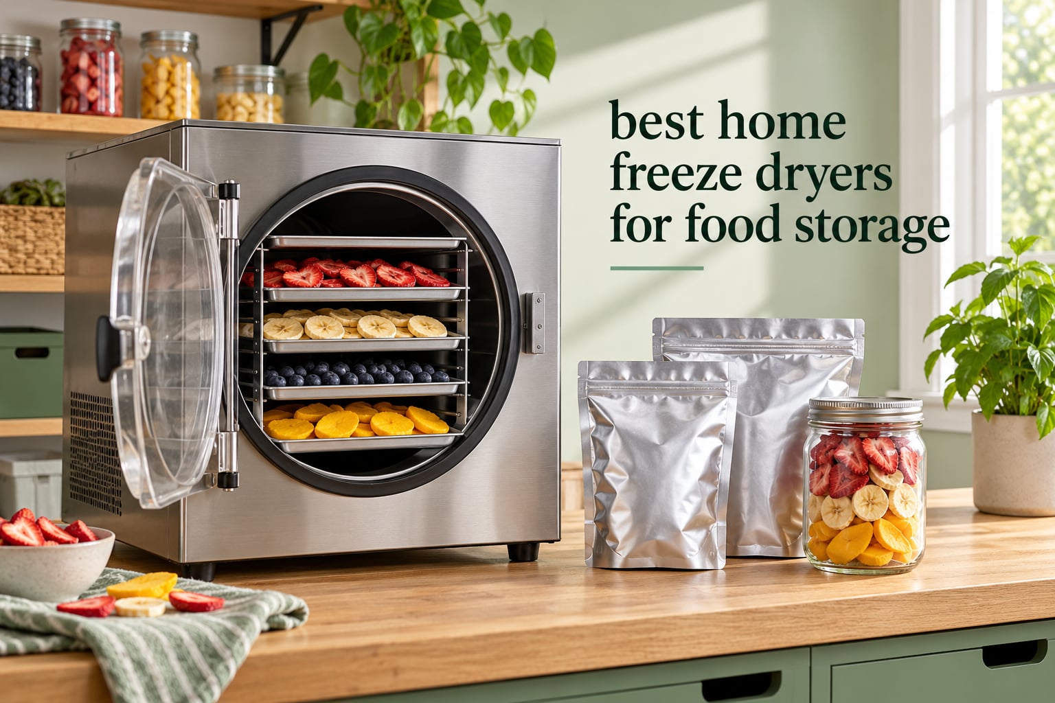 best home freeze dryers for food storage