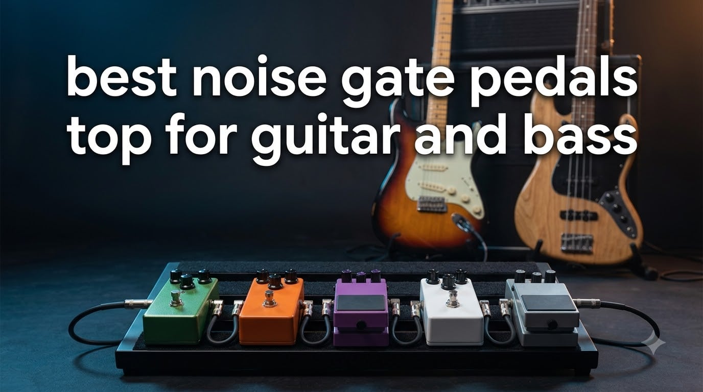 best noise gate pedals top for guitar and bass