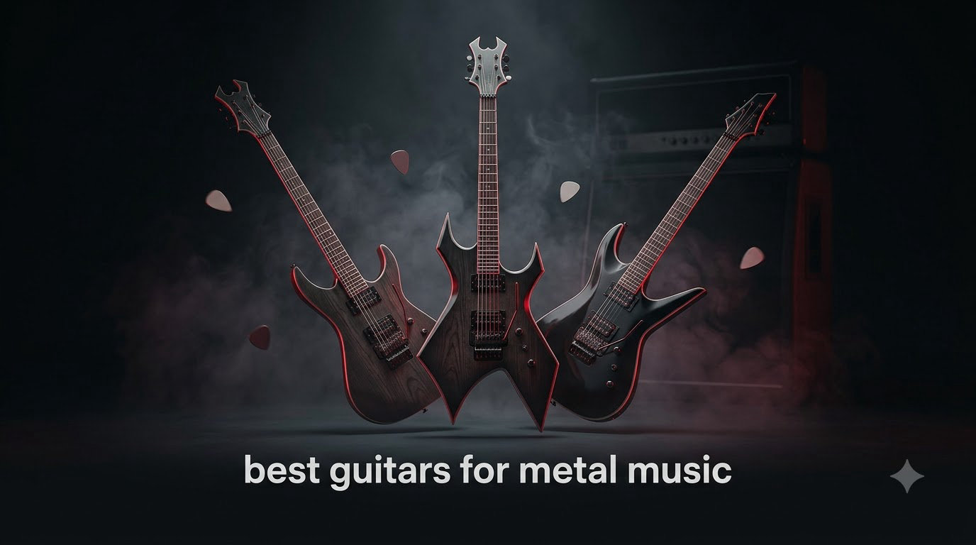 best guitars for metal music