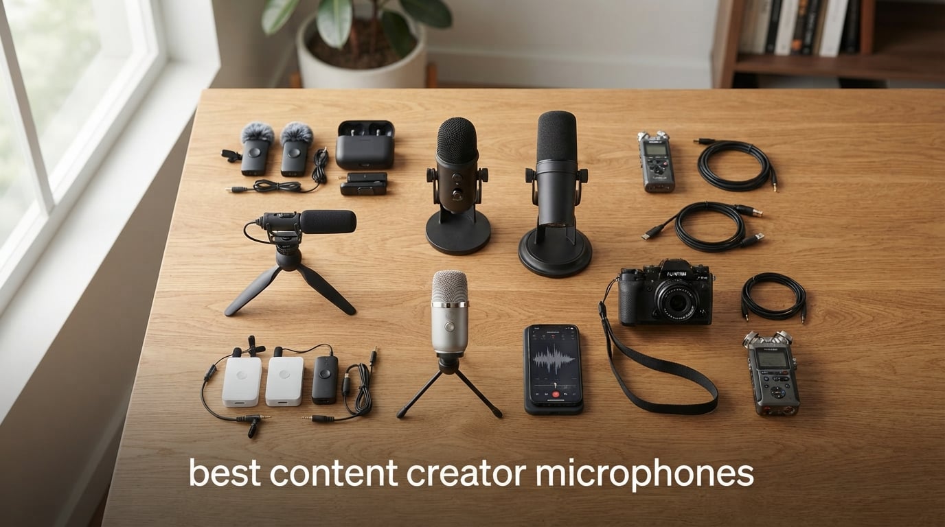 best content creator microphones