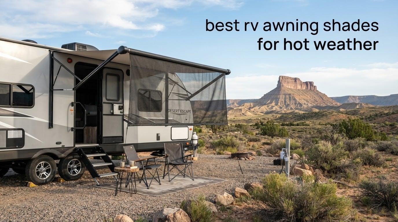 best rv awning shades for hot weather