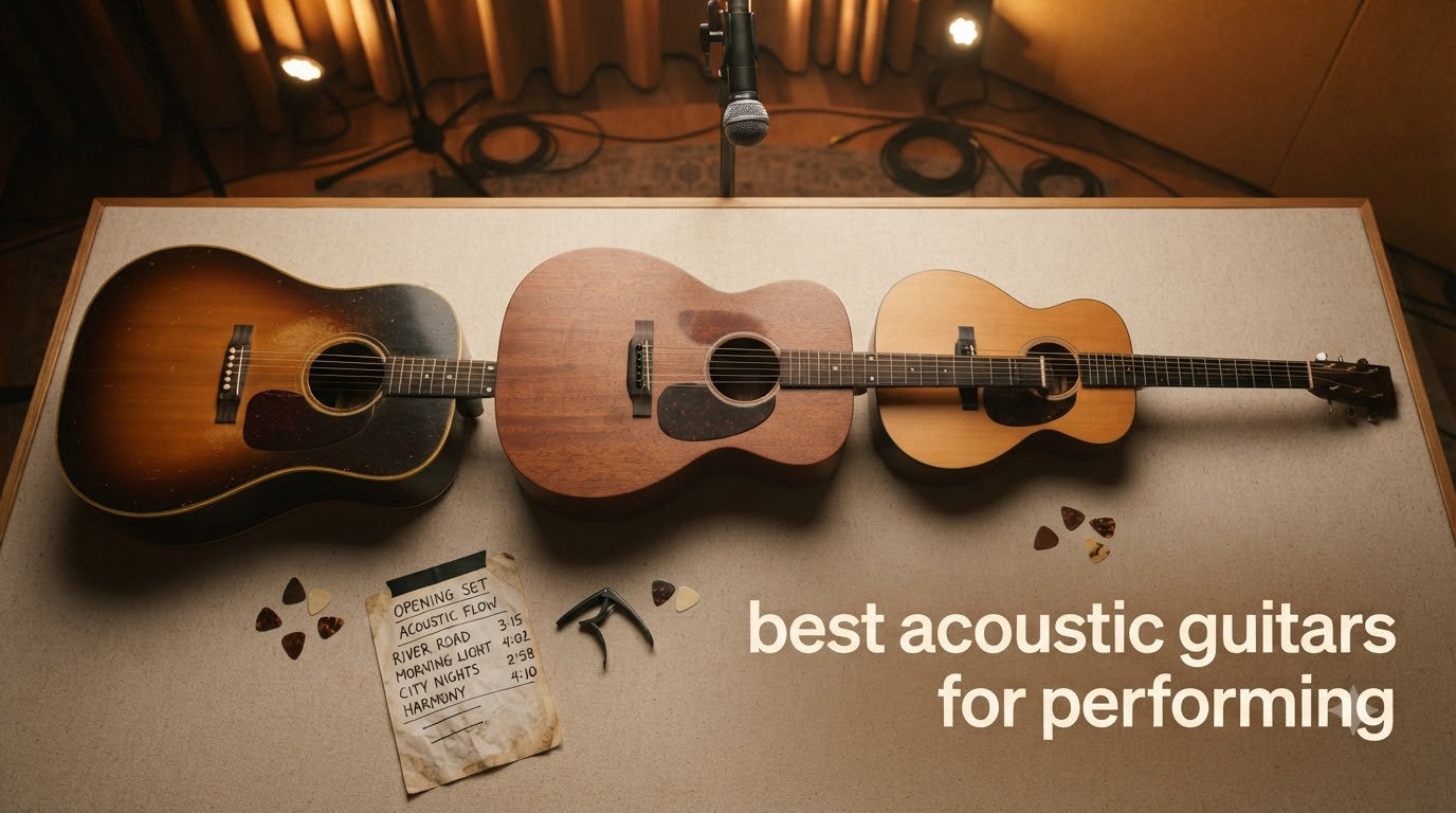 best acoustic guitars for performing