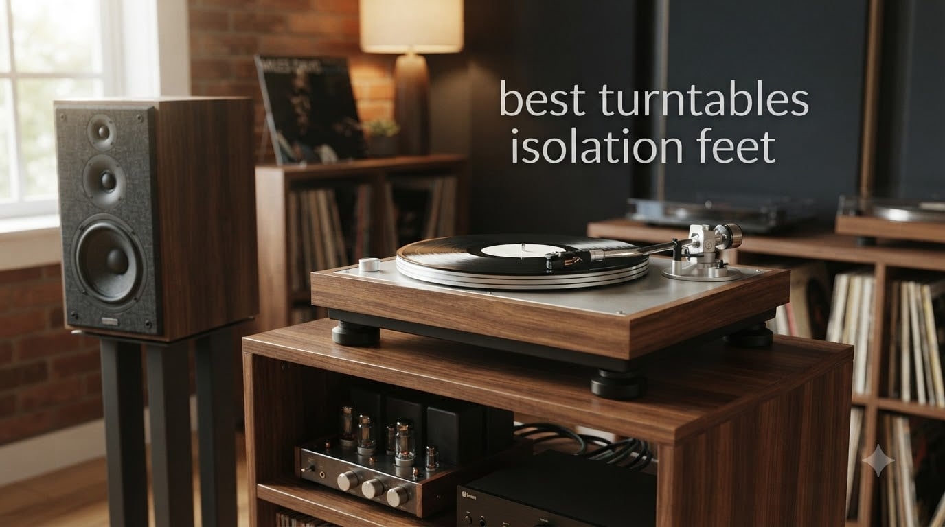 best turntables isolation feet