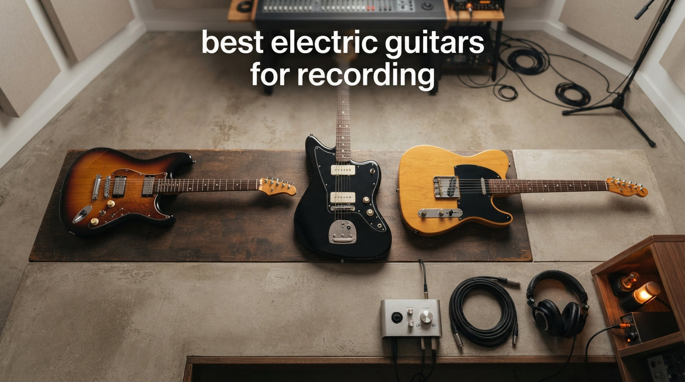 best electric guitars for recording