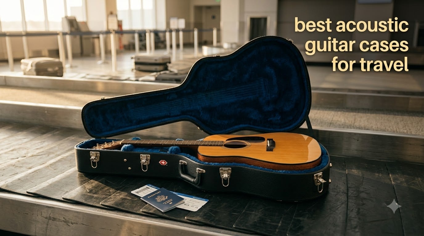 best acoustic guitar cases for travel