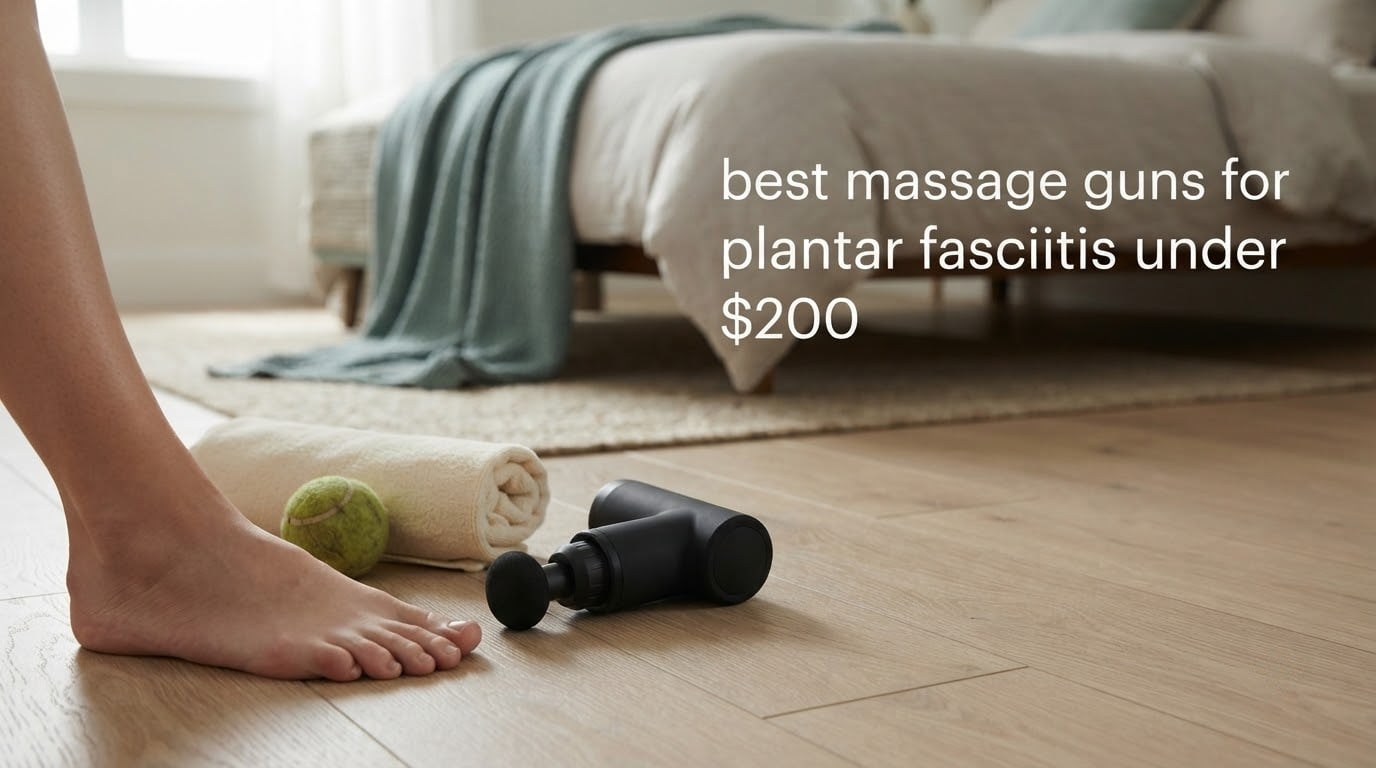 best massage guns for plantar fasciitis under $200
