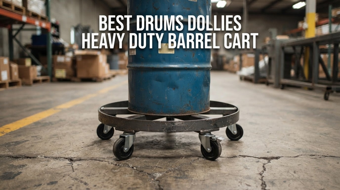 best drums dollies heavy duty barrel cart
