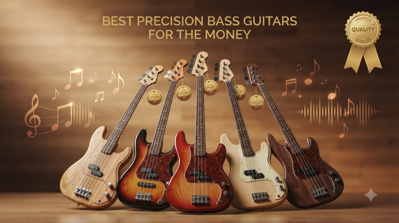 best precision bass guitars for the money