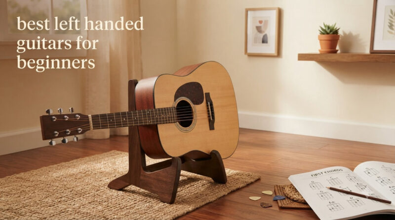 best left handed guitars for beginners