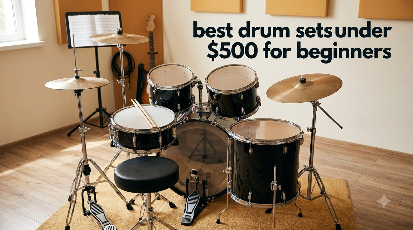 best drum sets under $500 for beginners