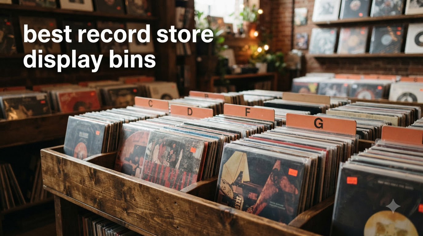best record store displays bins