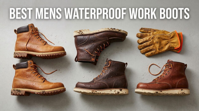 best mens waterproof work boots