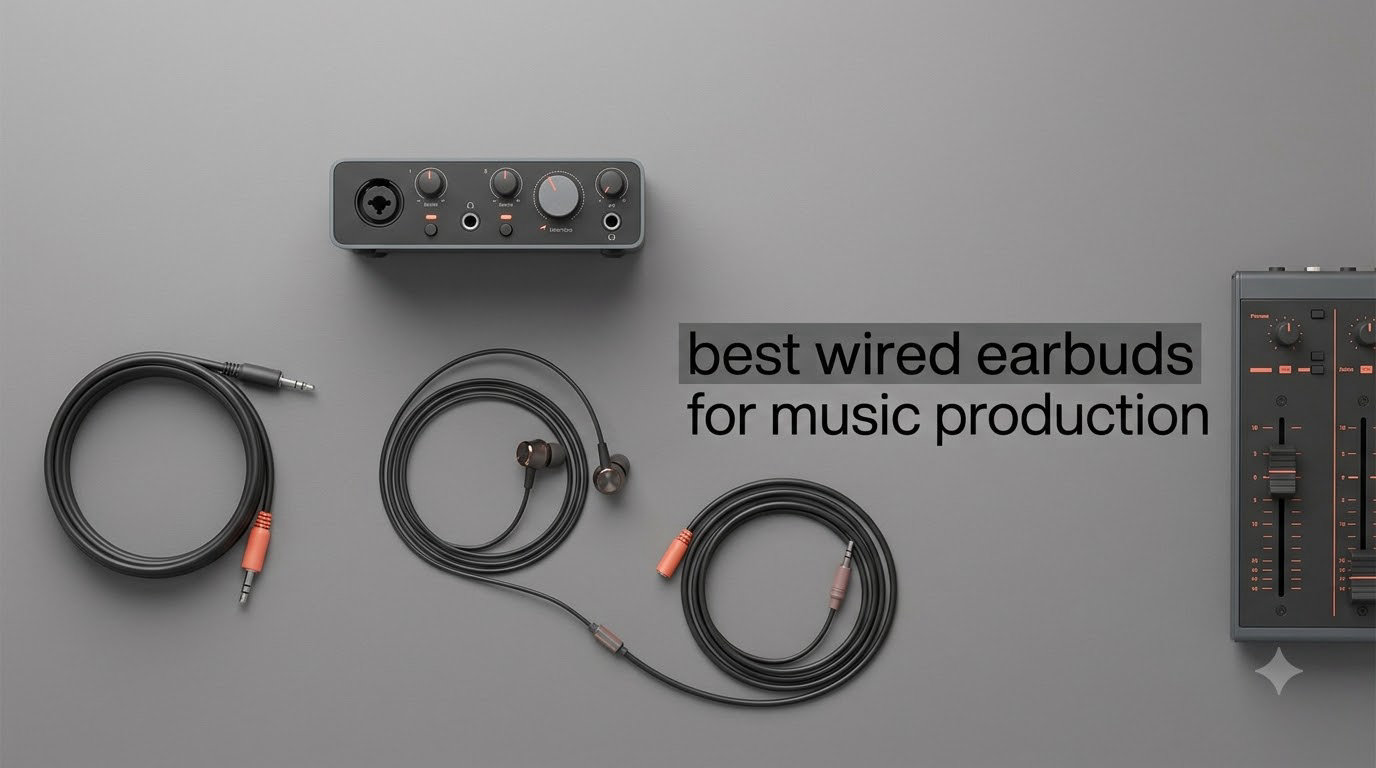 best wired earbuds for music production