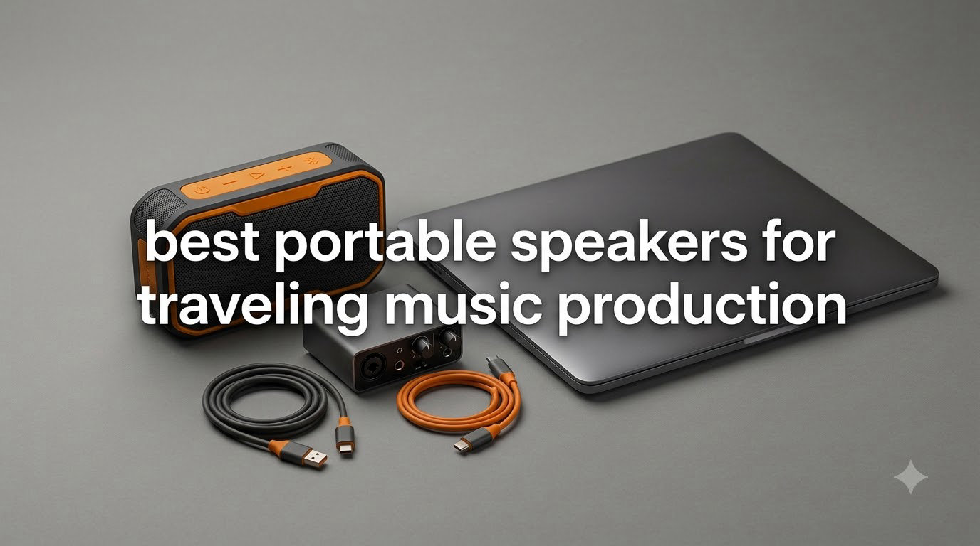 best portable speakers for traveling music production