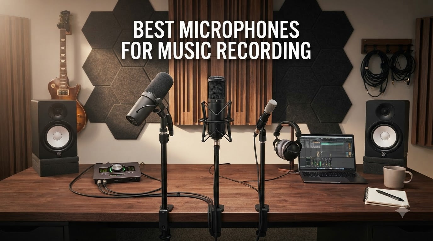 best microphones for music recording
