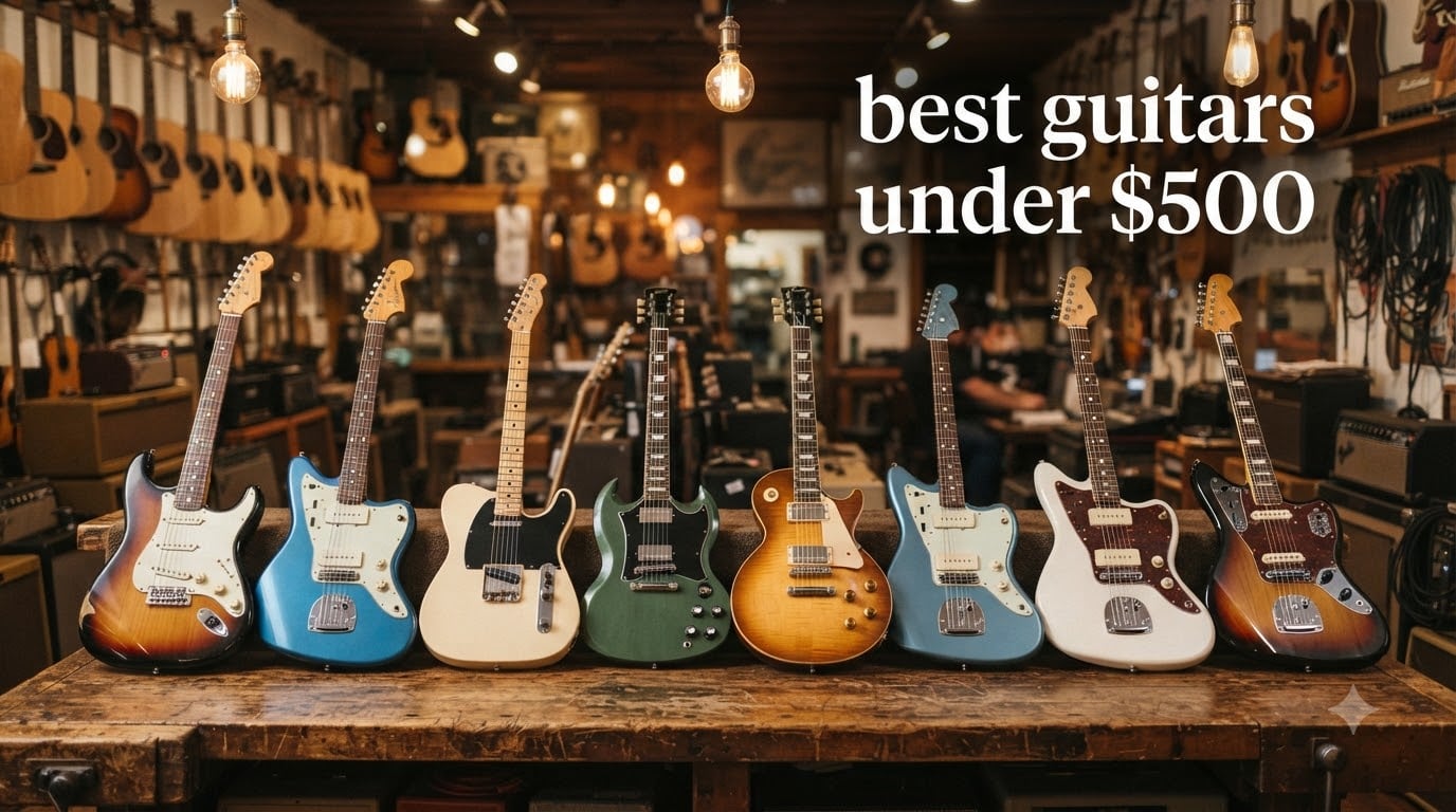 best guitars under $500