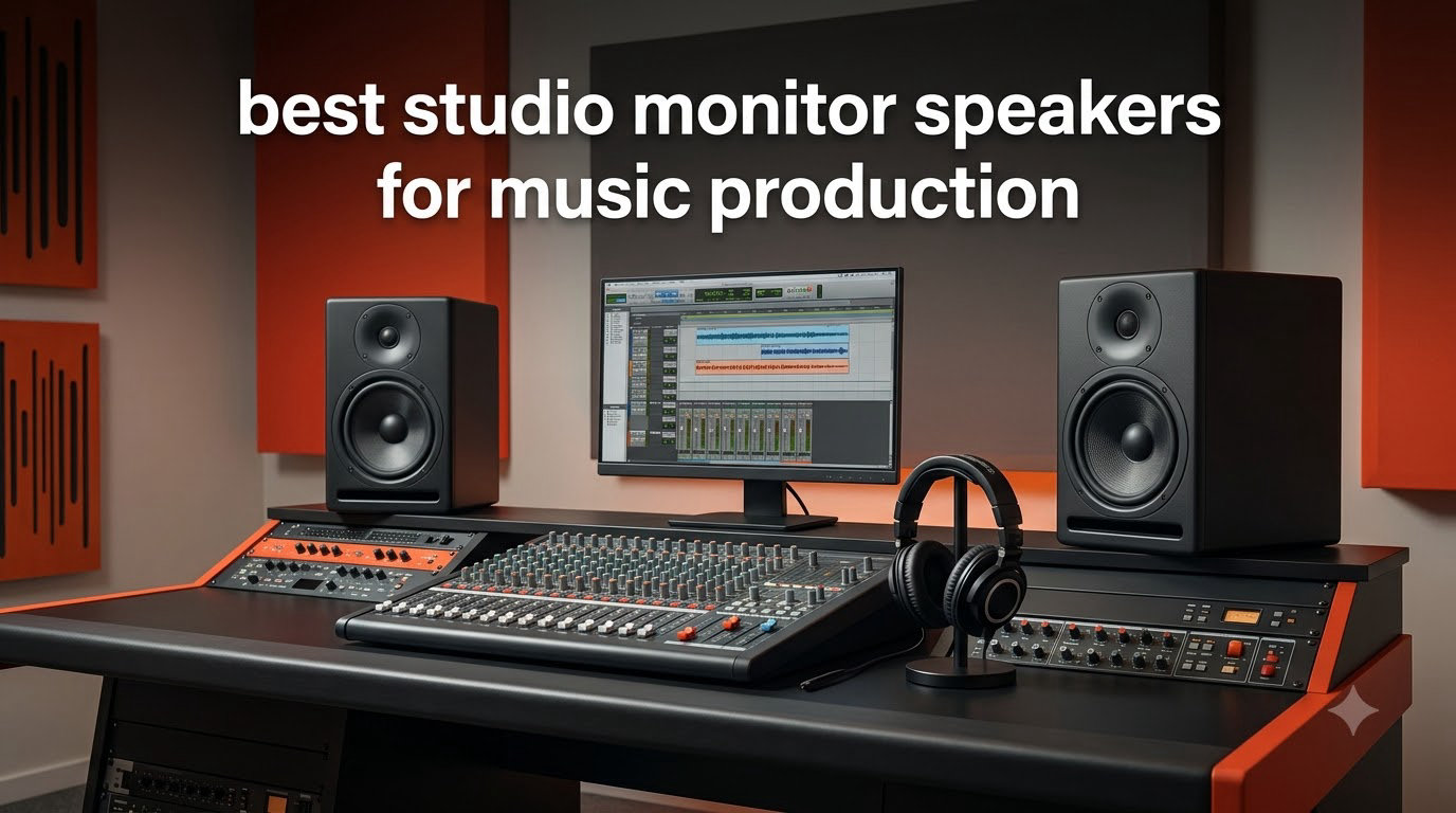 best studio monitor speakers for music production