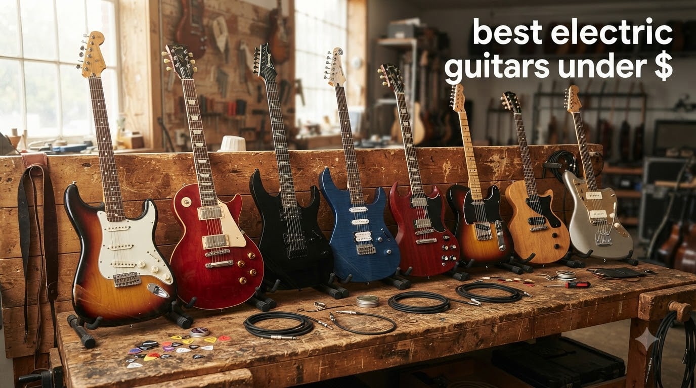 best electric guitars under $
