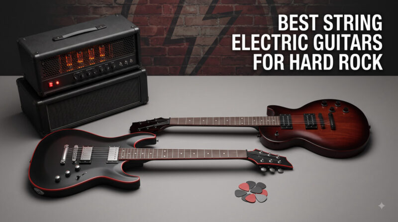 best string electric guitars for hard rock