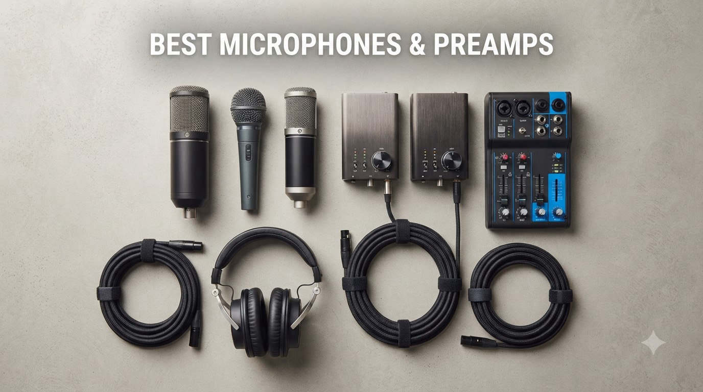 best microphones preamps