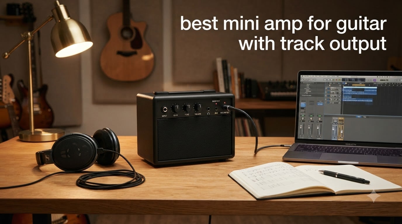 best mini amp for guitar with track output