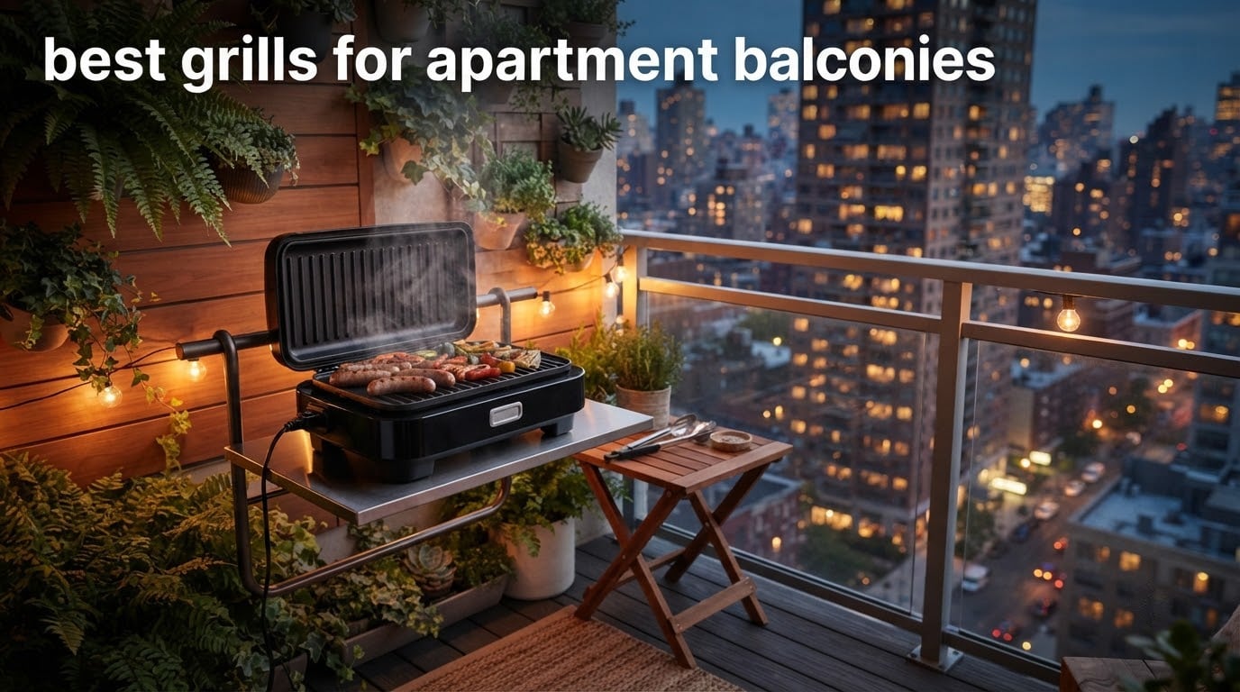 best grills for apartment balconies