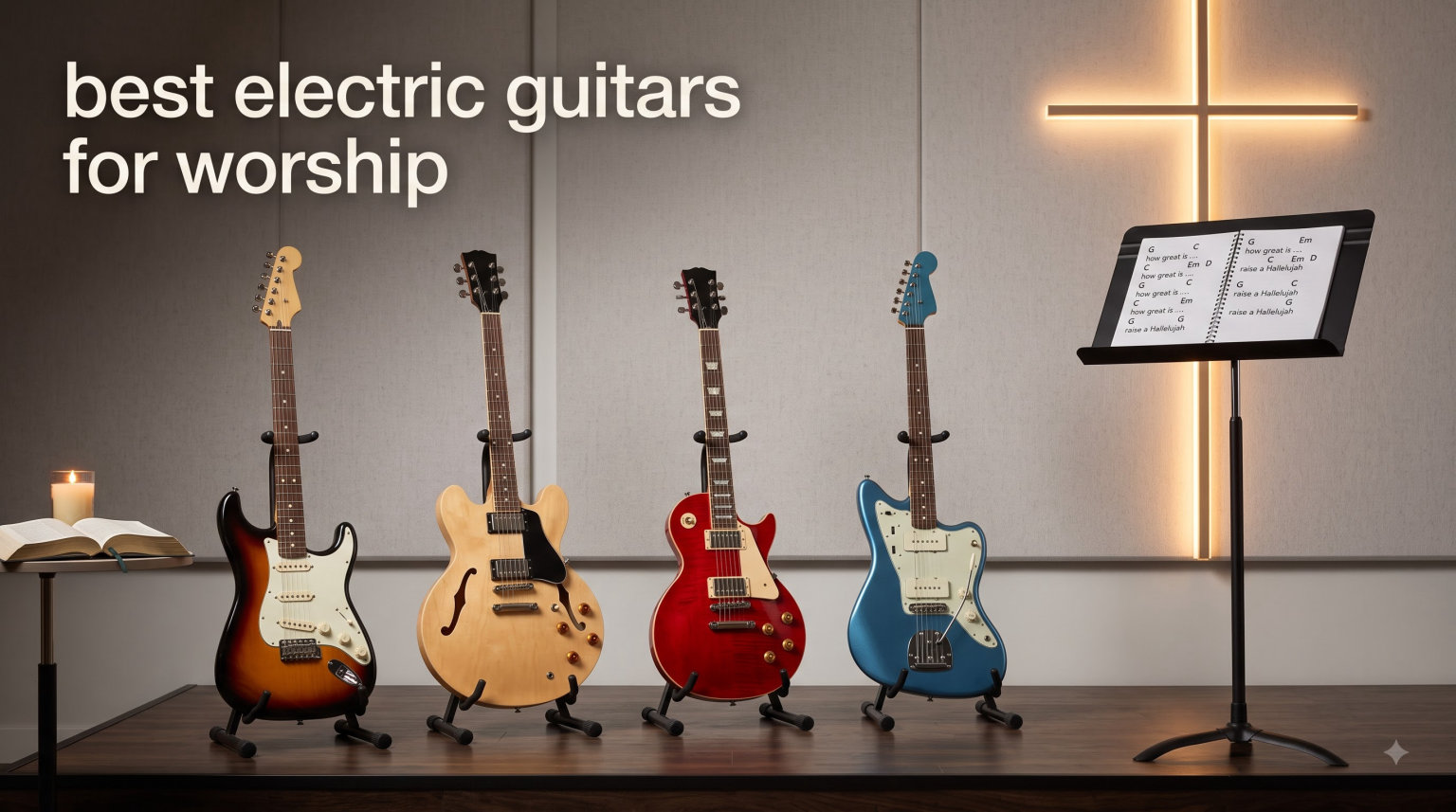 best electric guitars for worship