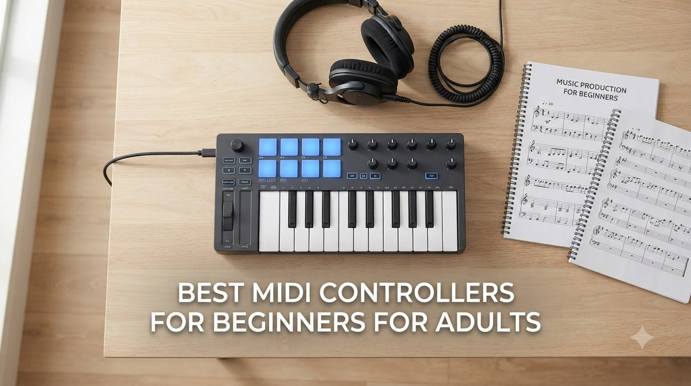 best midi controllers for beginners for adults