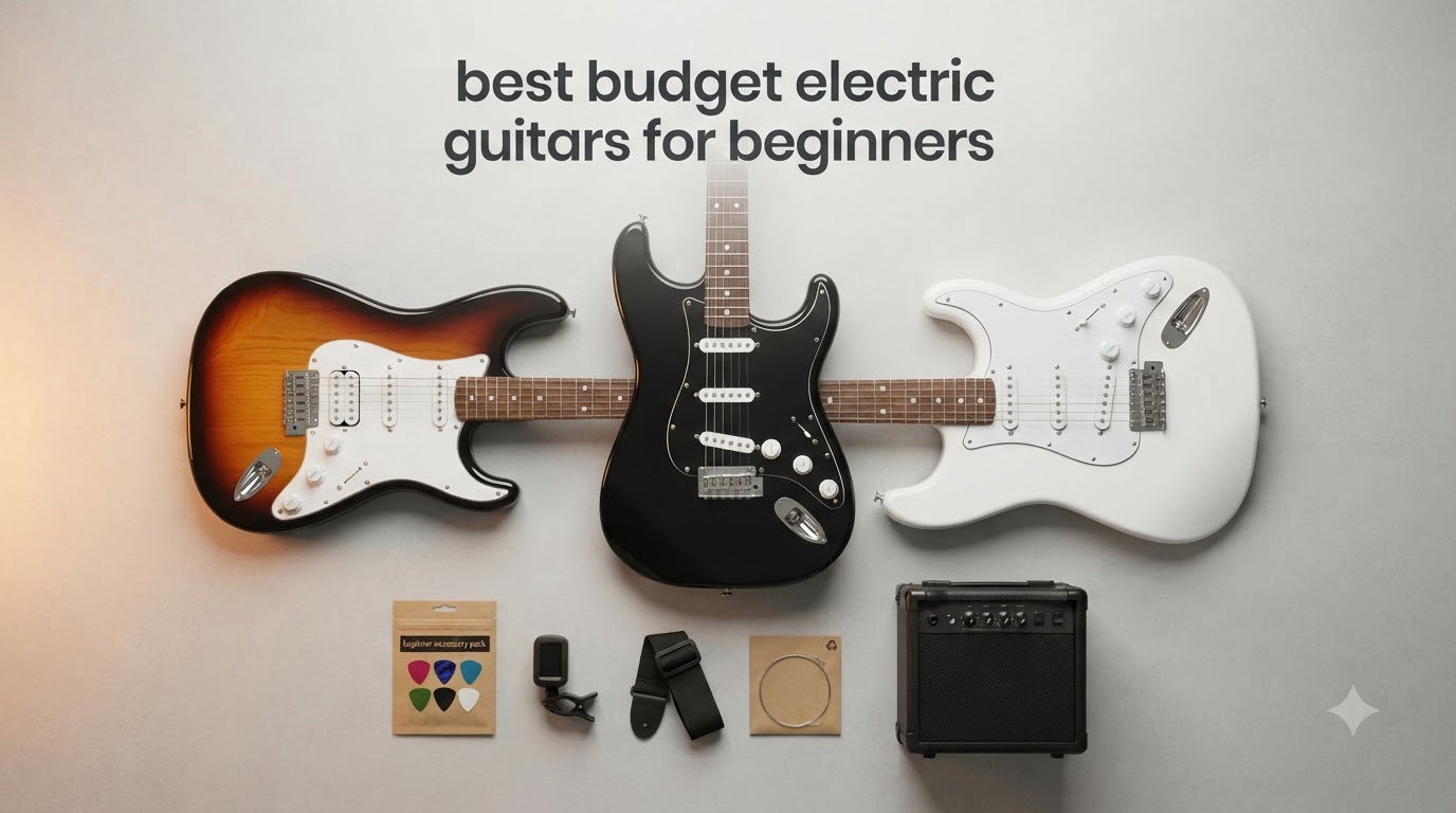 best budget electric guitars for beginners